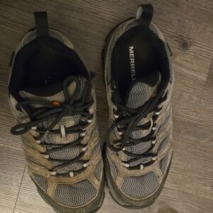 Merrell Black and Gray Outdoor Footwear